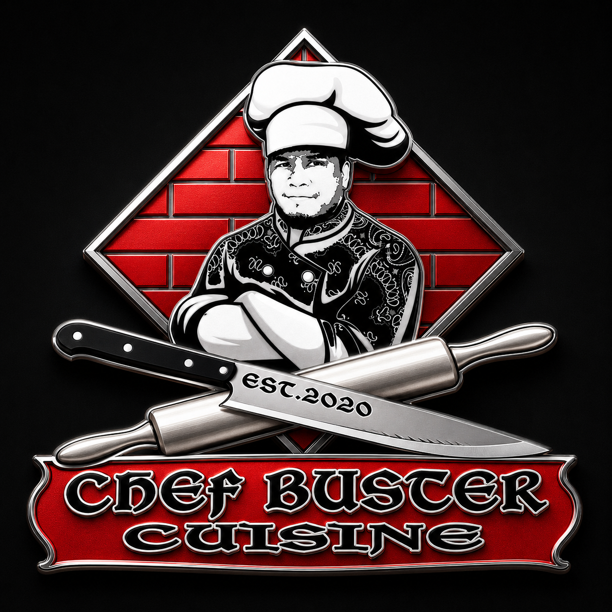 Official Chef Buster Cuisine logo